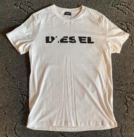 DIESEL HERREN T-SHIRT IN WEISS GR. L Hessen - Hünfelden Vorschau