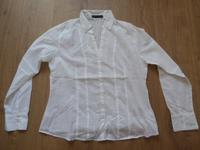 zarte Bluse Hemd von Zero in weiß Gr. 44 neu Hessen - Nidda Vorschau
