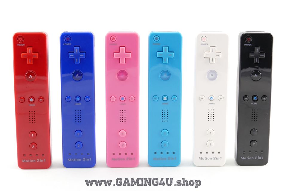 2 in 1 Remote Motion Plus Controller, Nunchuk für Nintendo Wii in Aulendorf