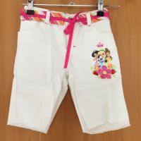 Disney weiß Shorts Mädchen Caprihose Bermuda Hose Baumwolle 110 Niedersachsen - Wistedt Vorschau