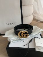 Gucci Gürtel Größe 75 schwarz Gold Nordrhein-Westfalen - Dinslaken Vorschau