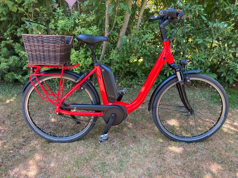 Kalkhoff Agattu Advance 3.B 26" rot/schwarz  RH 45 eBike in Darmstadt