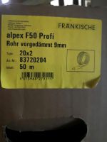 Fränkische alpex F50 20x2 50m Heizungsrohr vorgedämmt 9mm Bayern - Mitterteich Vorschau
