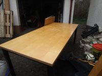 Großer Massivholz Tisch, Tafel, 2,25m x 1m Bayern - Henfenfeld Vorschau