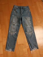 Jeans, 7/8 lang, used look, Gr. S, H&M Baden-Württemberg - Nehren Vorschau