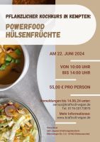 Kochkurs "Powerfood Hülsenfrüchte" - die gesunden Kraftpakete Bayern - Dietmannsried Vorschau