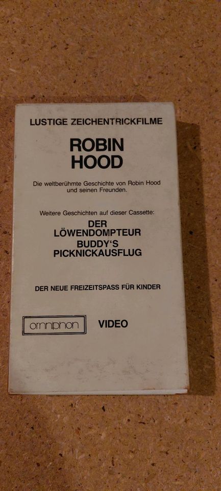 Robin Hood und seinen Freunde, VHS Kassette in Essingen