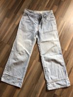 hellblaue 3/4 Jeans Jeanshose vintage high waist ultimo Gr. 36 Hessen - Rosbach (v d Höhe) Vorschau