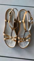 Geox Sandalen  Damen gold mit Steinchen Baden-Württemberg - Schonach Vorschau