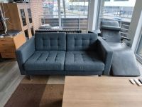 IKEA LANDSKRONA 2er-Sofa, Gunnared dunkelgrau/Metall Nordrhein-Westfalen - Rheine Vorschau
