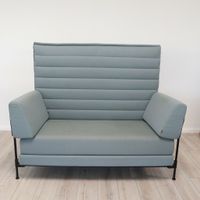 Vitra Alcove 2-Sitzer Work Highback Designer Sitzgarnitur blau Wuppertal - Heckinghausen Vorschau