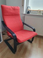Ikea Poäng Sessel schwarzbraun mit Polster Nordrhein-Westfalen - Paderborn Vorschau