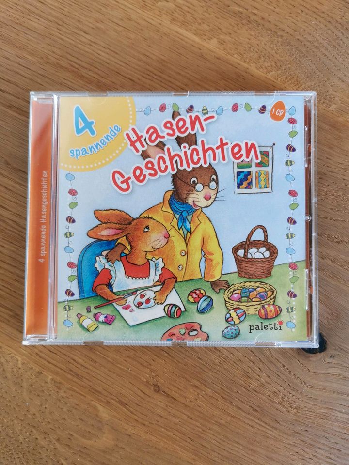 4 spannende Hasengeschichten CD in Mühlhausen-Ehingen