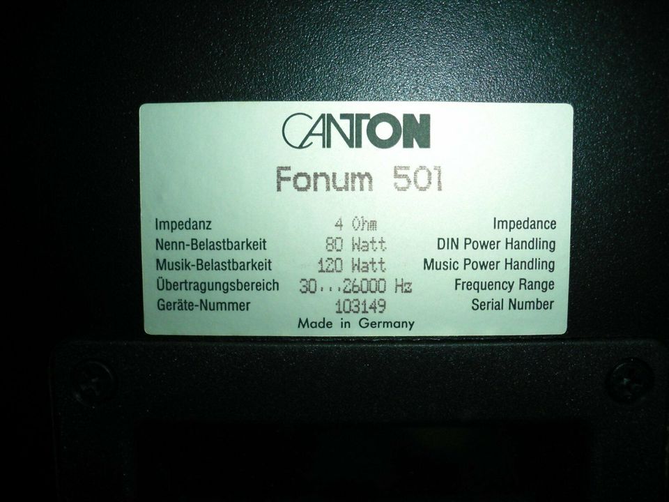 Canton Fonum 501 in Selm