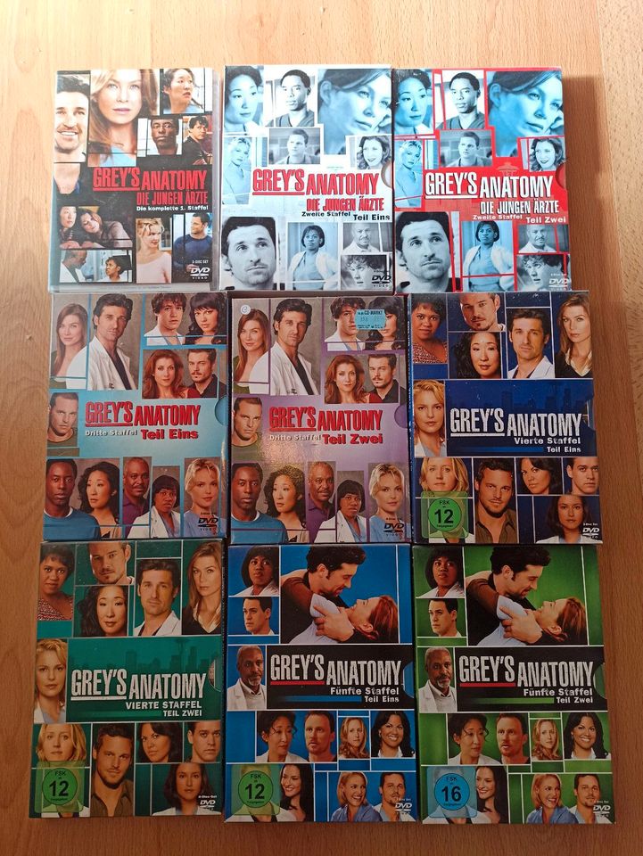 Grey's Anatomy DVD Staffel 1-5 in Bergisch Gladbach