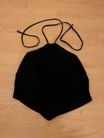 Neckholder Top Satin Schwarz Bayern - Eckental  Vorschau