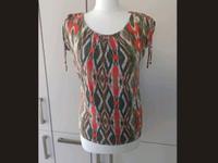 Esprit pull on Shirt Scoop-Ausschnitt Muster, Gr 34 36 Hessen - Selters Vorschau