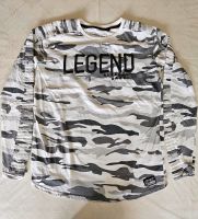 Langarmshirt T-shirt Shirt camouflage grau weiss Gr. 170/176 Bayern - Beilngries Vorschau