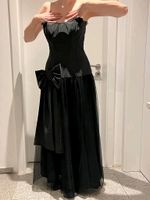 Ballkleid Schwarz mit Corsage bodenlang Nordrhein-Westfalen - Nordwalde Vorschau