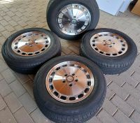 MERCEDES W 126 + SL 107 ORIGINAL 7 J x 15 ZOLL FELGEN+NEUE REIFEN Nordrhein-Westfalen - Lippetal Vorschau