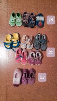 Verschiedene Schuhe 19, 21 und 22. Crocs, halbschuhe, Turnschuhe, Bayern - Oberostendorf Vorschau