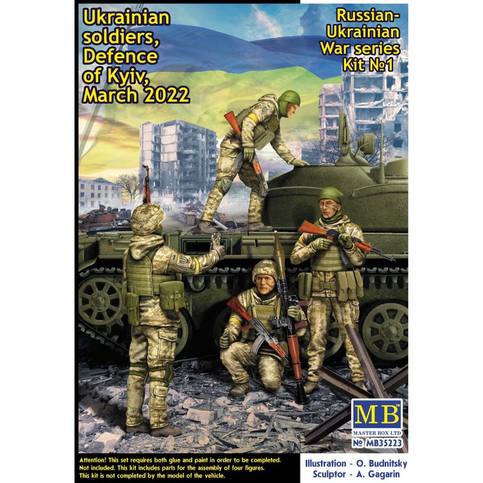 Master Box Ltd 1:35 Ukrainian Soldiers, Defence of Kyiv, ... in Bischofsheim