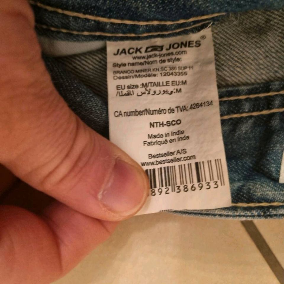 Jack&Jones Bermuda jeans gr.m in Marl