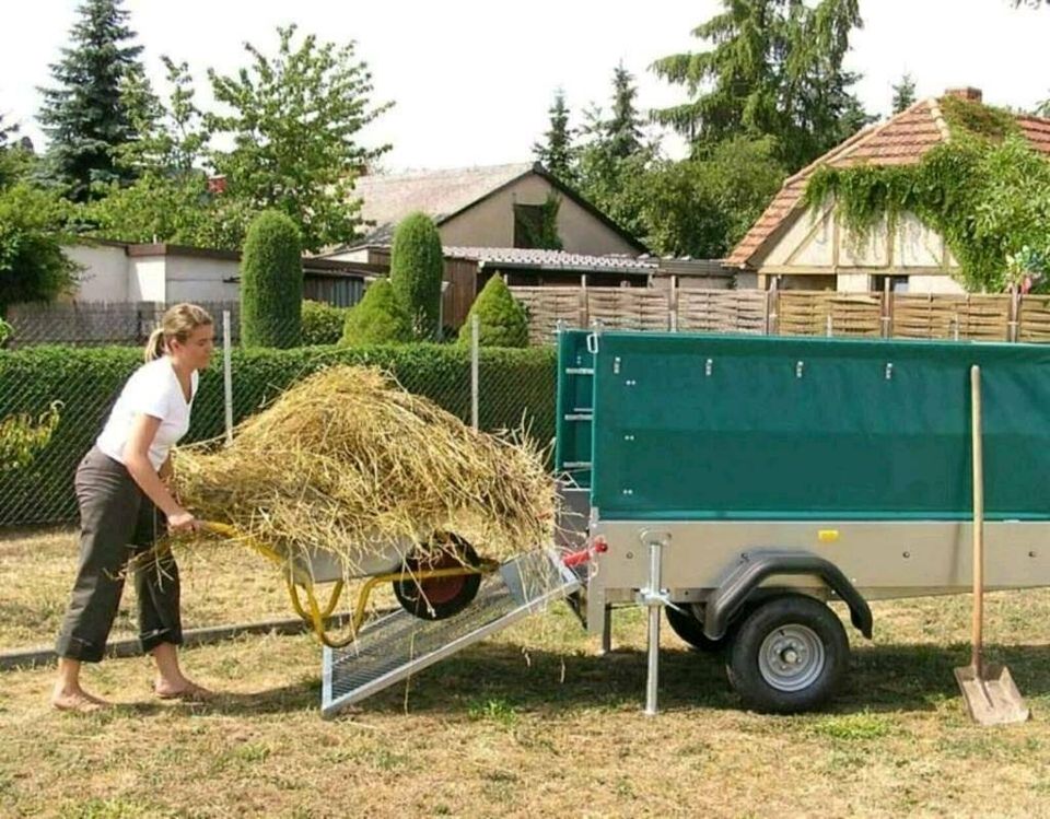 Anhänger STEMA Greenkeeper mit Rampe ❌ Gittern 750 kg  ❌ ANGEBOT in Spremberg