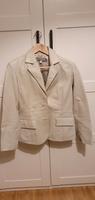 Lederblazer Lederjacke echt Damen Gr. 40 beige creme cremeweiß Berlin - Pankow Vorschau