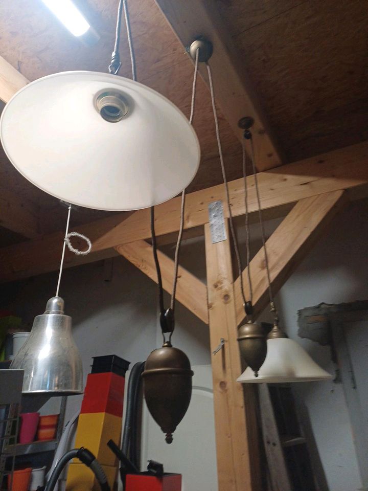 Seilzug-Pendelleuchte , Deckenlampe in Zehdenick