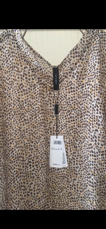 Neu!Marc Cain Bluse aus Seide Leo-Print N6/42/44 in Gelsenkirchen