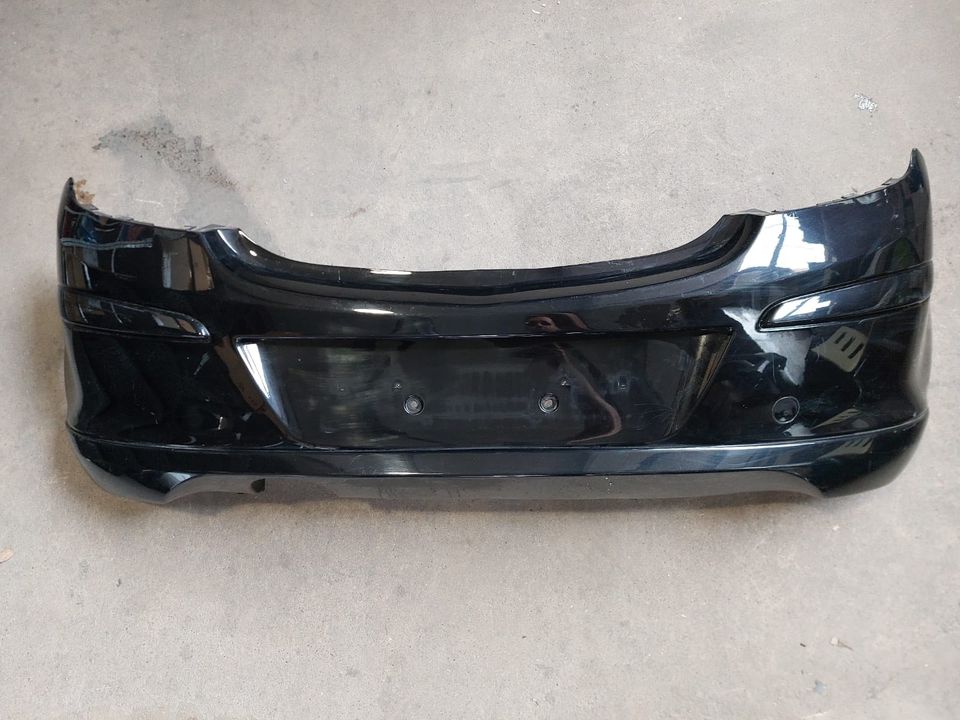 Opel Corsa D GTC Stoßstange Stoßfänger hinten schwarz 475498858 in Werne