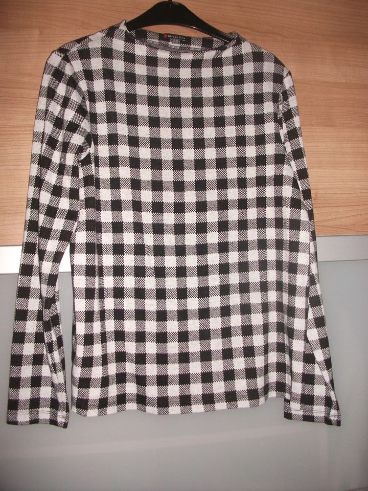 Langarmshirt Hahnentritt von Street One in Kirkel