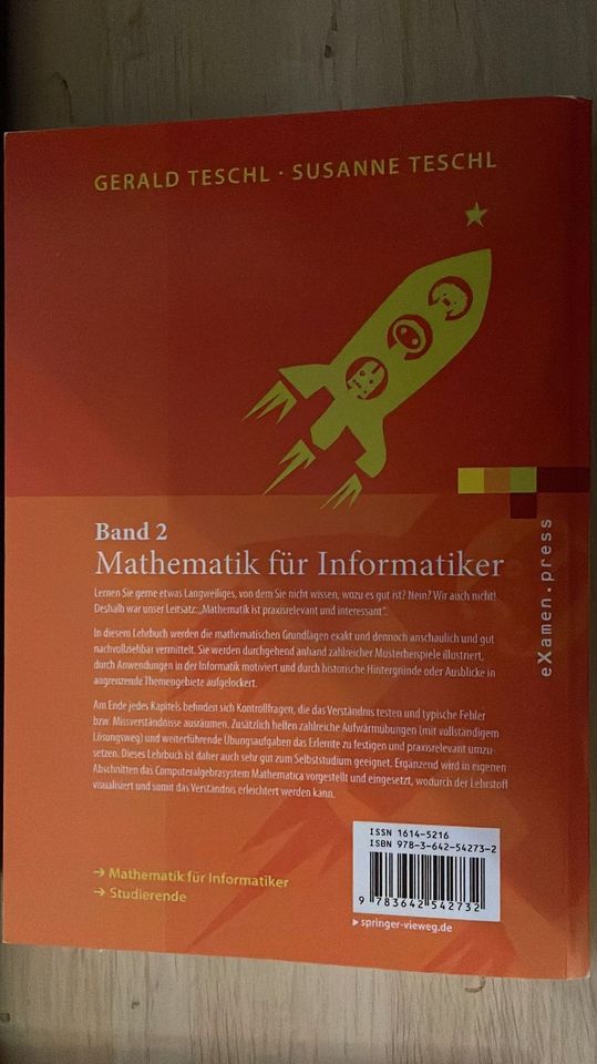 Buch: Mathematik für Informatiker Band 2 in Nürnberg (Mittelfr)
