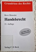 Brox/Henssler Handelsrecht 21. Auflage Lindenthal - Köln Sülz Vorschau