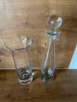 Blumenvase groß Glas Sherry Karaffe Likör Set Osterstrauß Brandy Nordrhein-Westfalen - Bergheim Vorschau