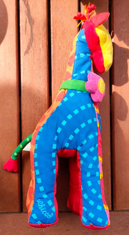 ★ CHICCO Rassel Giraffe bunt Blume Babyrassel ★ in Witten