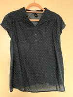 Umstandsbluse blau H&M Gr. M Sachsen - Bannewitz Vorschau