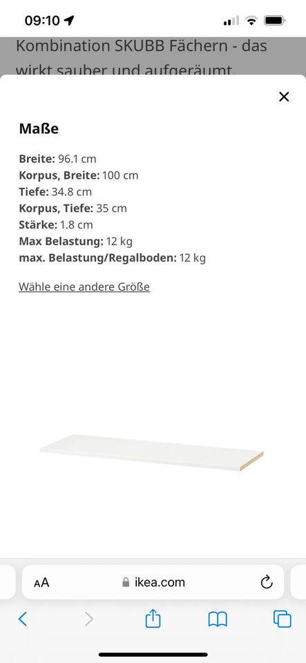 SUCHE: Ikea Pax Einlegeböden. 96x35cm in Remscheid