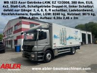 Mercedes-Benz 1833 Axor Getränke-LKW Koffer Ladebordwand Bayern - Aichach Vorschau