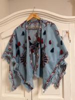 Cape poncho Zara boho hippie Stickerei Quaste perlen Bayern - Neunburg Vorschau