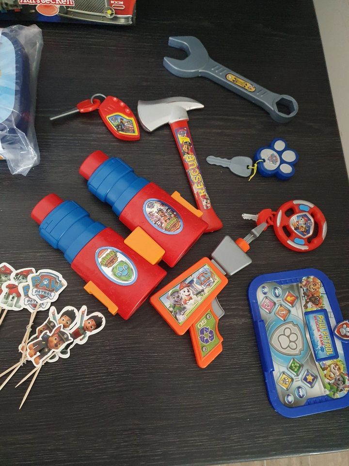 Neuwertig Riesiges Paw Patrol Set Marshall Zuma etc. in Büttelborn