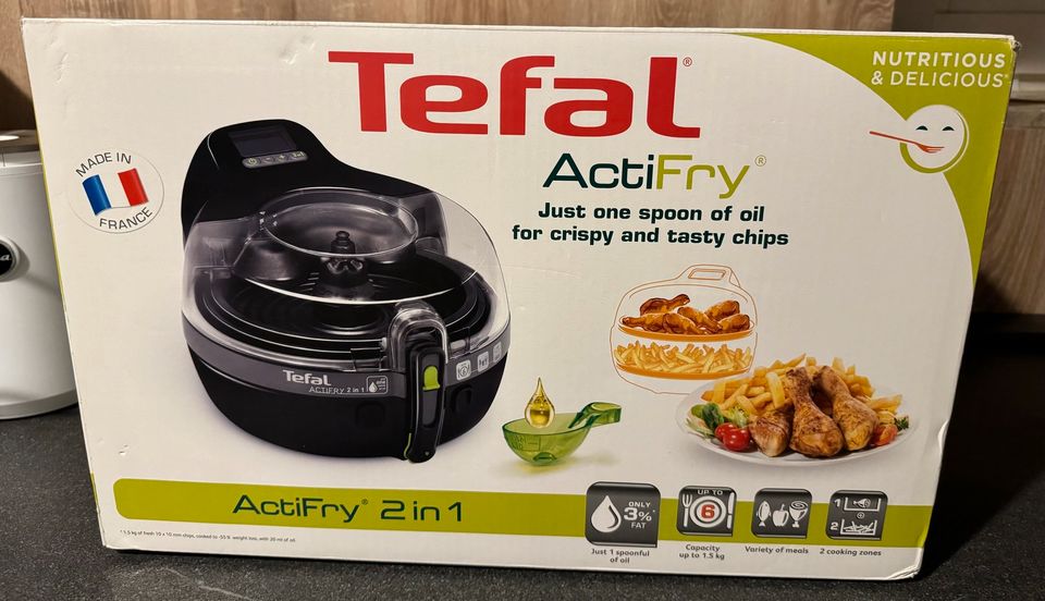 Tefal ActiFry 2in1 heißluftfritteuse mit OVP in Köln