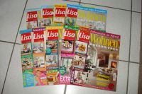LISA Zeitschriften / Wohnen & Dekorieren v. 2016 ⭐ 9 Stk. wie neu Hessen - Limeshain Vorschau
