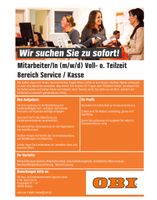 Wir suchen Voll- oder Teilzeitkräfte im Bereich Service/Kasse Nordrhein-Westfalen - Rheine Vorschau