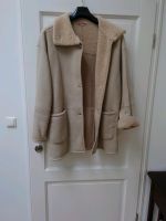 Ledermantel, Lammfellmantel beige, echtes Leder, echtes Fell Brandenburg - Potsdam Vorschau