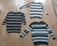 Kleiderpaket H&M Pullover Pullis Longpullover L 38 40 gestreift Thüringen - Gera Vorschau