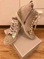 Tamaris Leder Keilabsatz High Sneaker, beige gold-glitzer neu ovp Eimsbüttel - Hamburg Eimsbüttel (Stadtteil) Vorschau