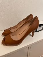 NEU BOSS Pumps High Heels Peeptoes in 38,5 in schönem Camel-Ton Bayern - Schechen Vorschau