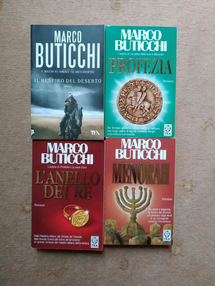 italienische Romane Bücher Marco Buticchi Konvolut Literatur in Berlin
